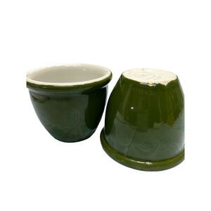 Hall 3” Ramekins Sauce Cups 362 Forest Green Set of 2